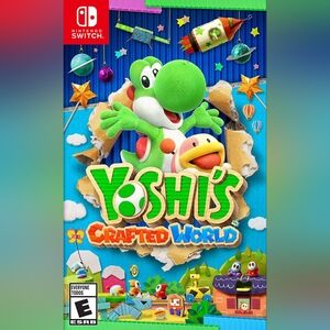 Nintendo Switch Game - Yoshi's Crafted World - Multicolor